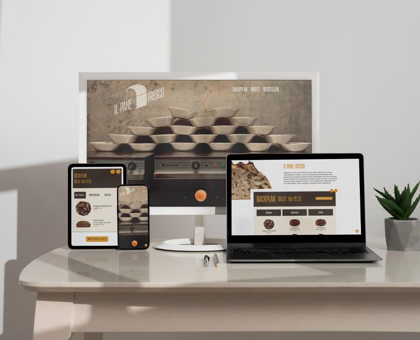 UX-Design IL PANE FRESCO, by saalebrands