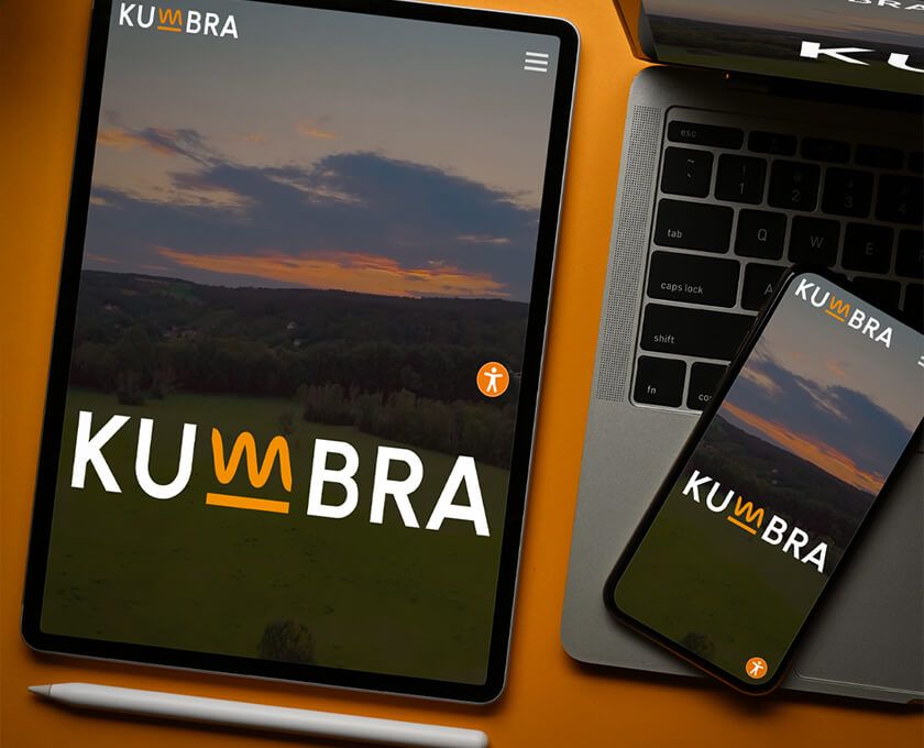 Website der Kulturmarke KUMBRA vom Burgenlandkreis by saalebrands