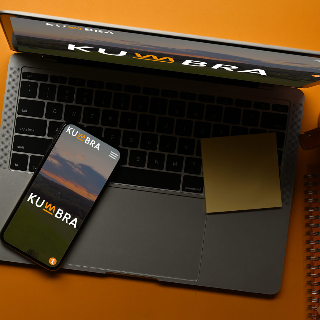 Moderne Website im einmaligen Layout