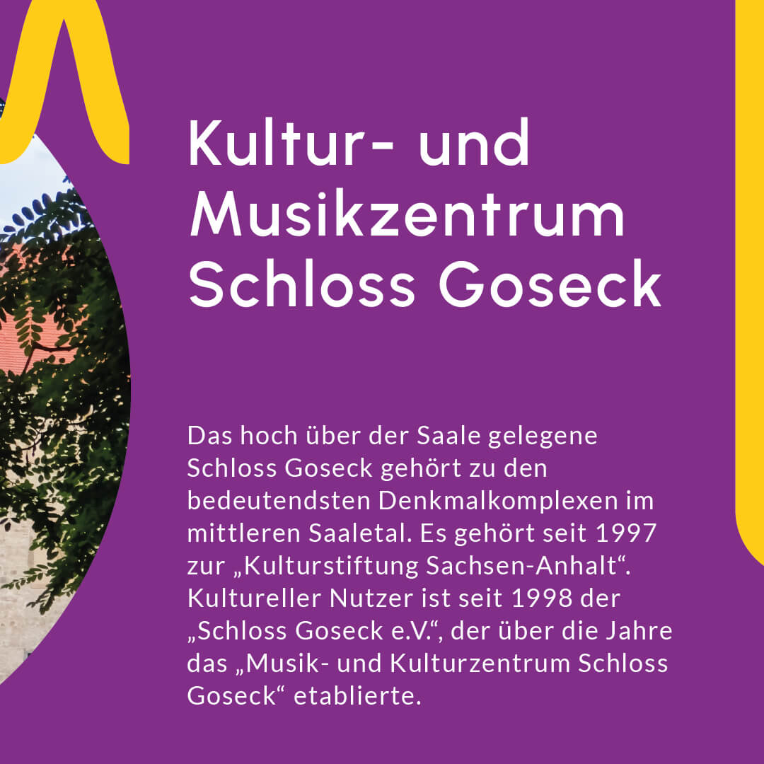 Schloss Goseck als Kulturort auf www.kumbra.de