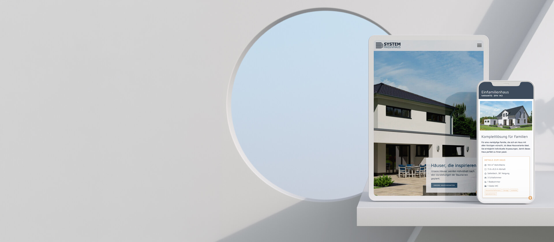 Website-Relaunch für SYSTEM Massivhaus, by saalebrands