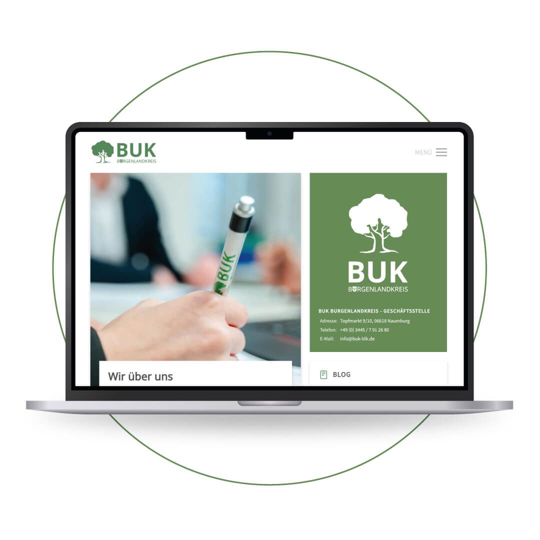 Mocjup Website der BUK Burgenlandkreis