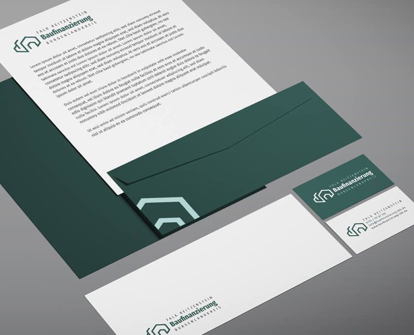 Geschäftsausstattung von Falk Reitzenstein, by saalebrands