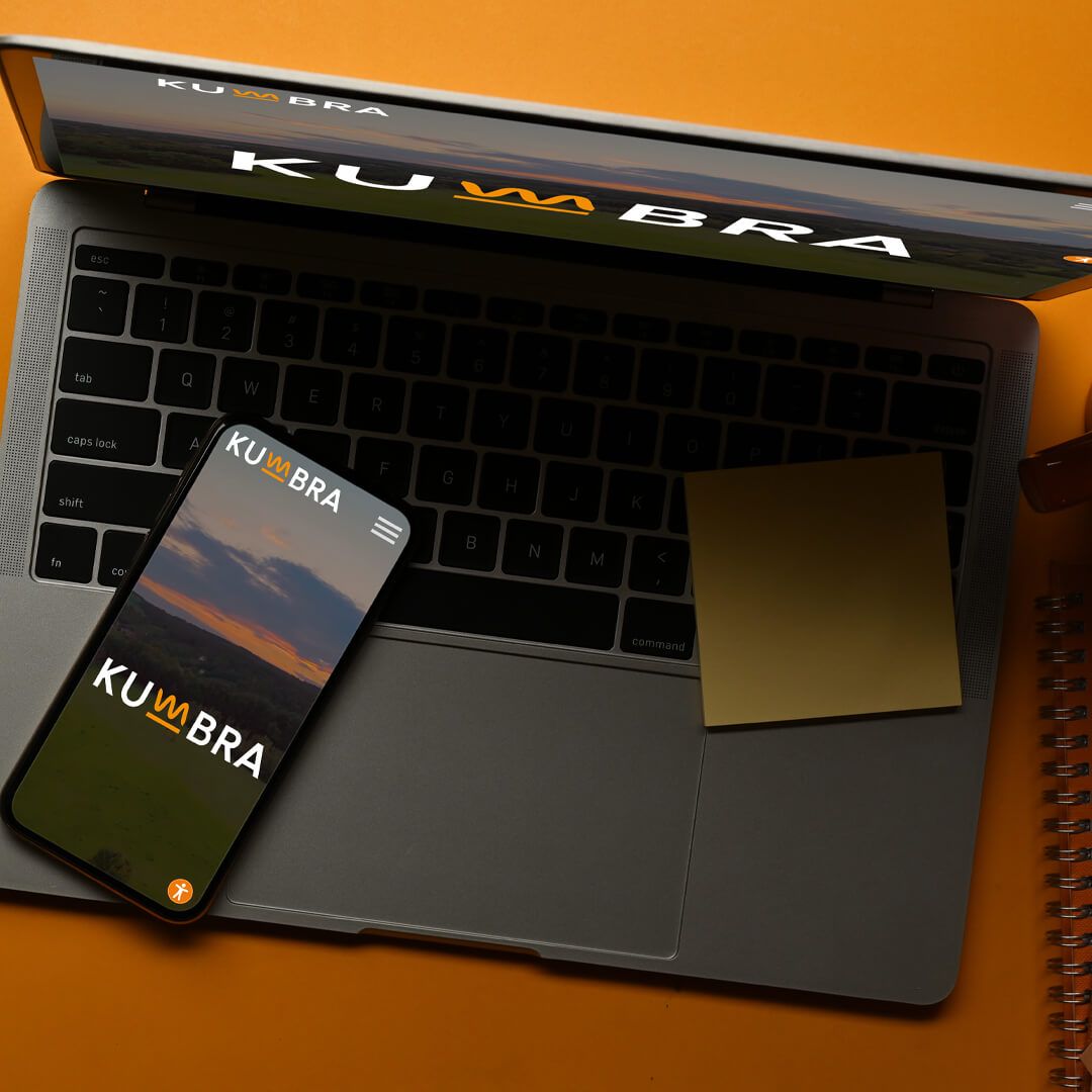 Moderne Website im einmaligen Layout