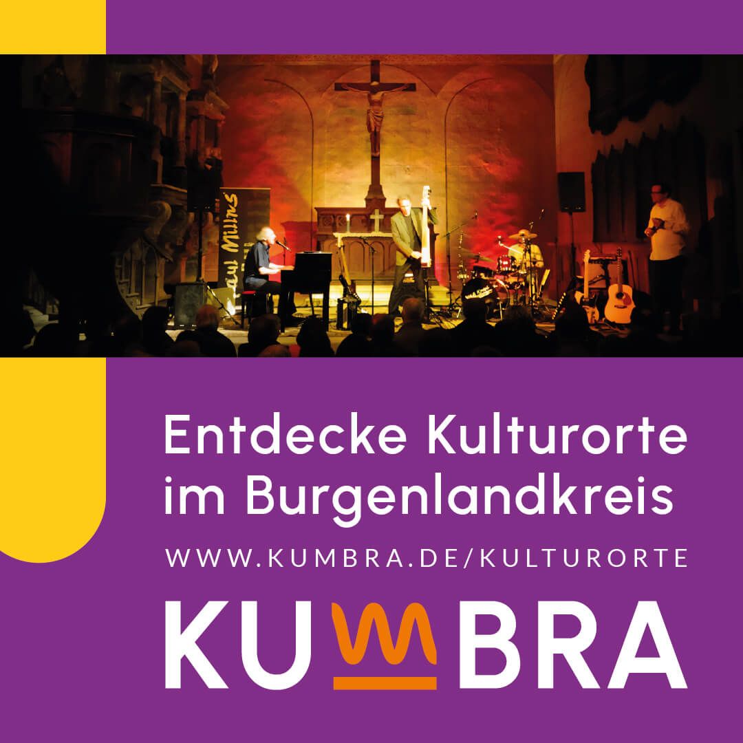 Hinweis zu Kulturorten im Burgenlandkreis