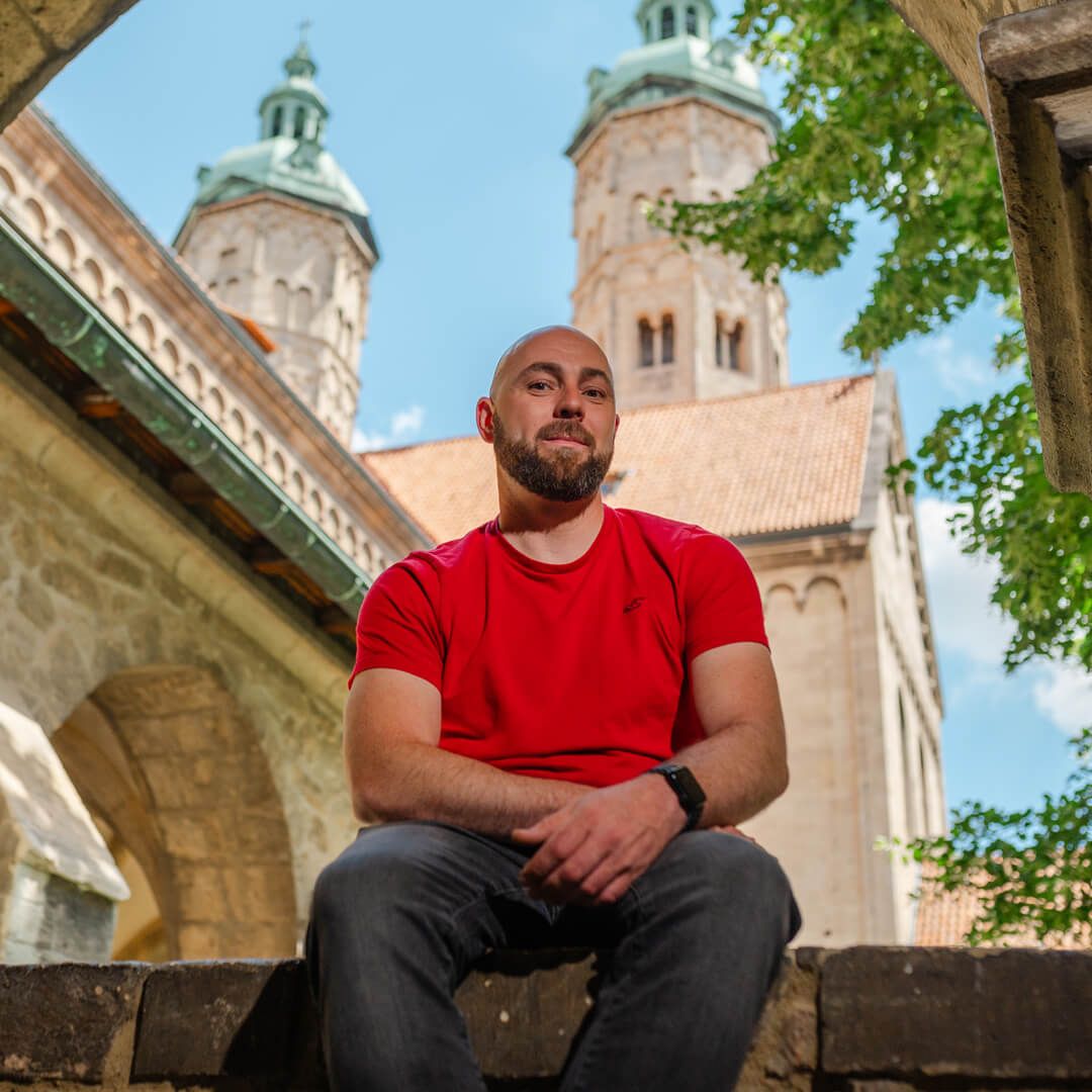 Stephan Mill, Inhaber von R&W Sicherheitstechnik Naumburg